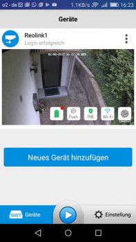 App-Reolink-Argus-Hauseingang