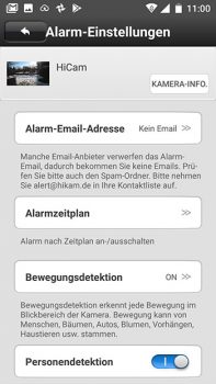 Smartphone-Screenshot-Alarmeinstellungen-HiKam-A7